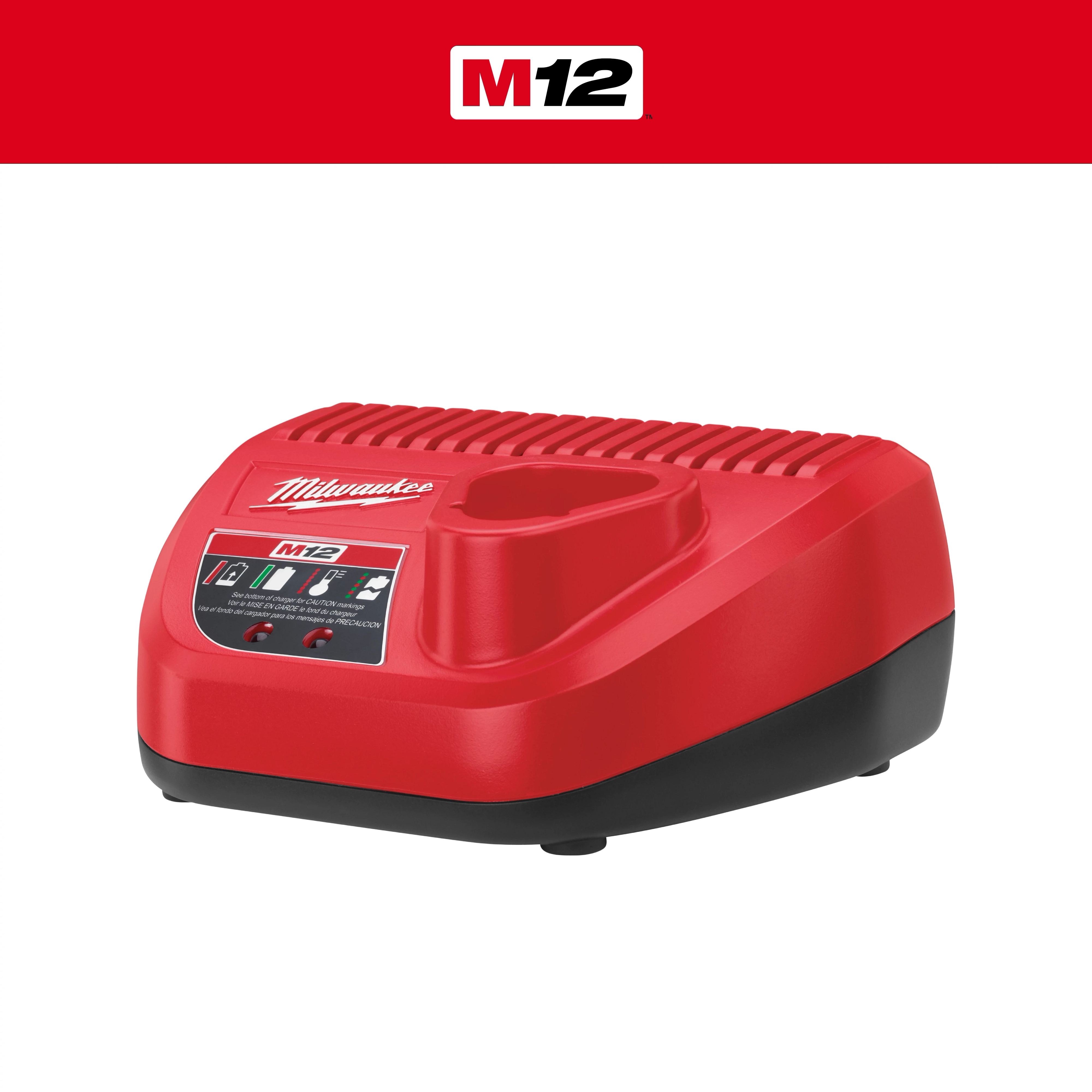 M12 BATTERY CHARGER - MILWAUKEE