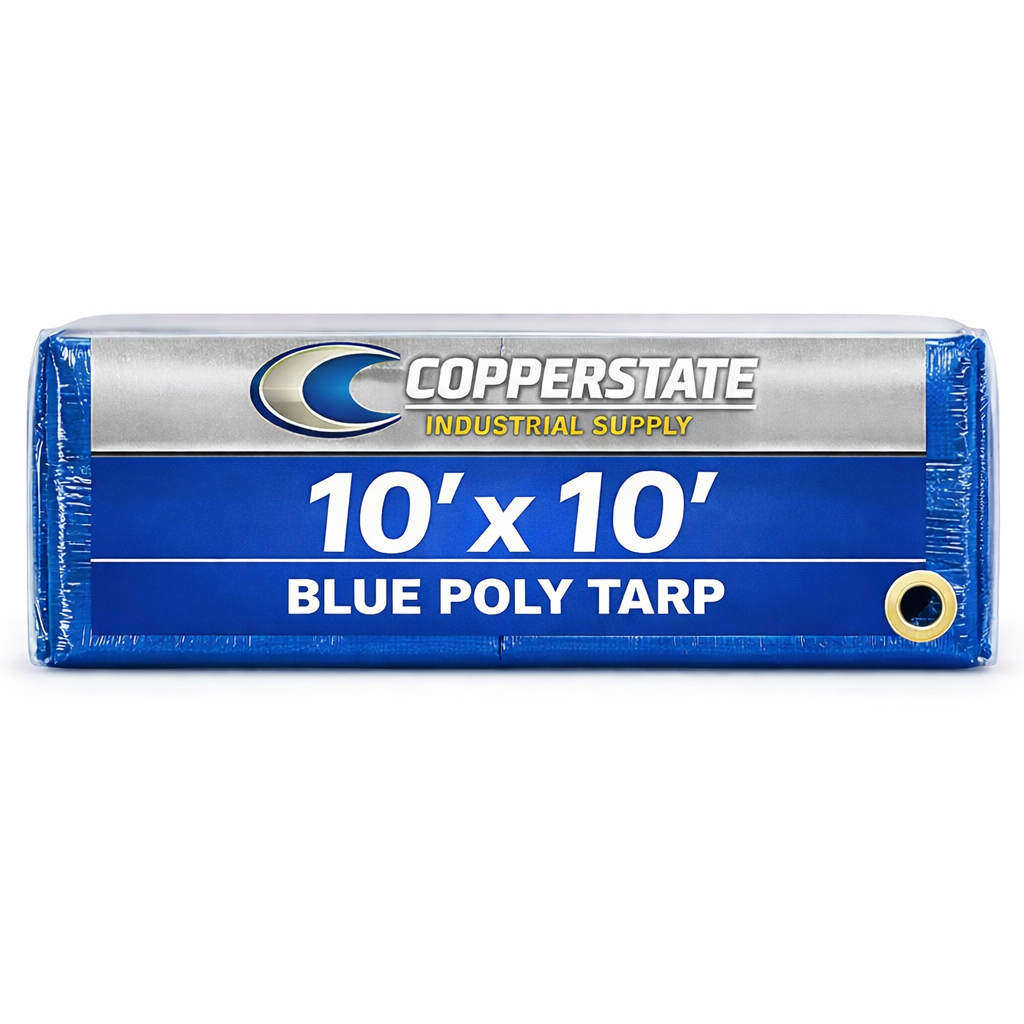 10' X 10' BLUE POLY TARP
