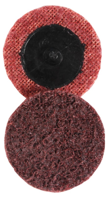 3" SURFACE PREP PADS ROLL LOCK DISC MEDIUM GRIT - MAROON - MERCER