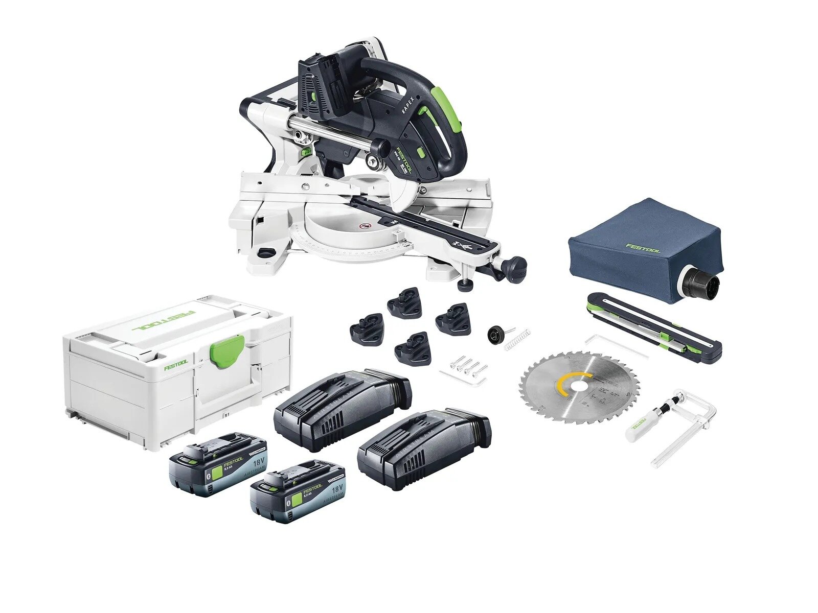 FESTOOL CORDLESS MITER SAW COMBO KSC 60 EB 8,0 I-PLUS