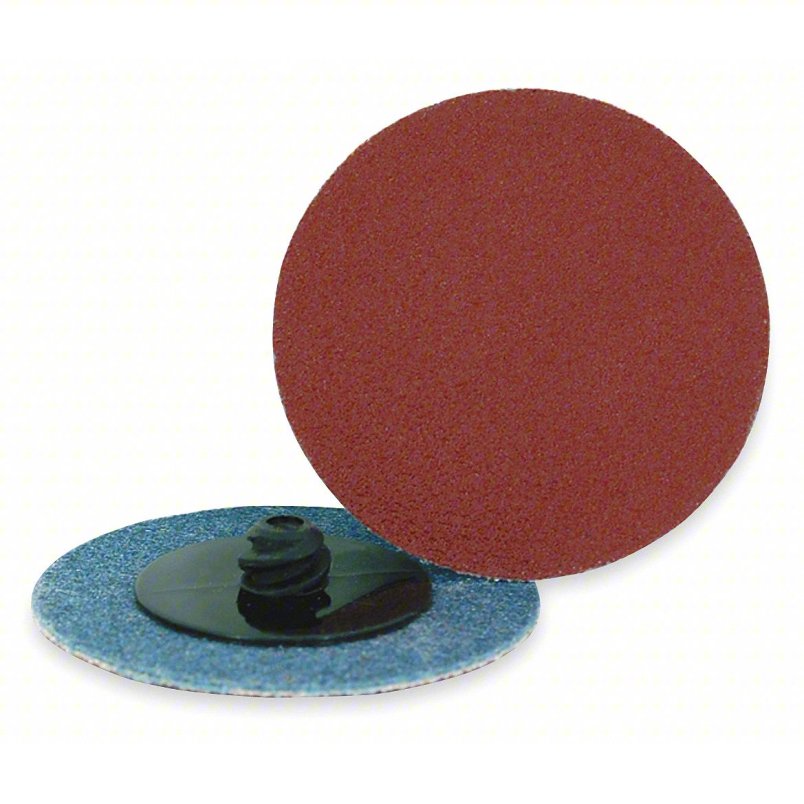 3" 240GRIT QUICK CHAGE ROLOC ALUMINUM OXIDE DISC 25PK - MERCER
