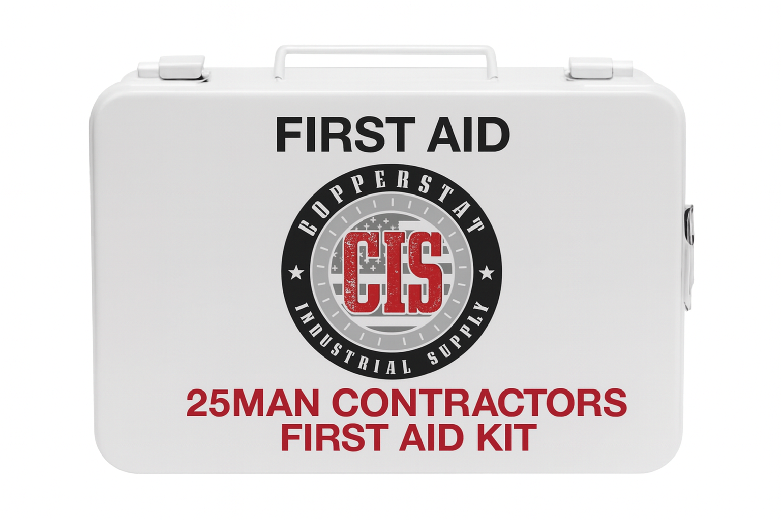 178PC 25 MAN CONTRACTORS FIRST AID KIT - METAL