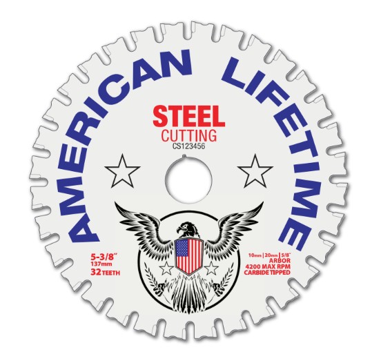 5-3/8" STEEL CUTTING BLADE - AMERICAN LIFETIME