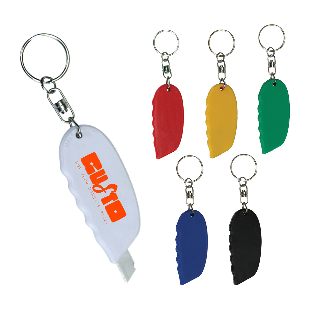 KCUT BLADE KEYTAG WITH A SPLIT RING