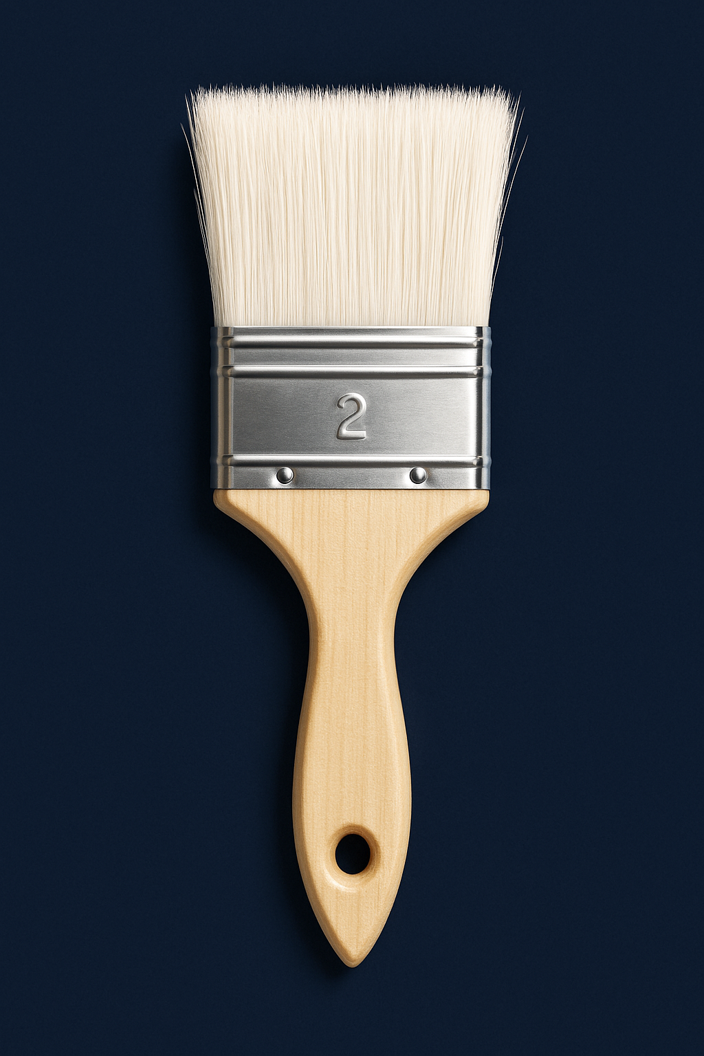 2" WHITE CHIP PAINT BRUSH - DYNAMIC