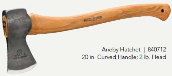 ANEBY HATCHET - 2 LB HEAD, 20" HANDLE