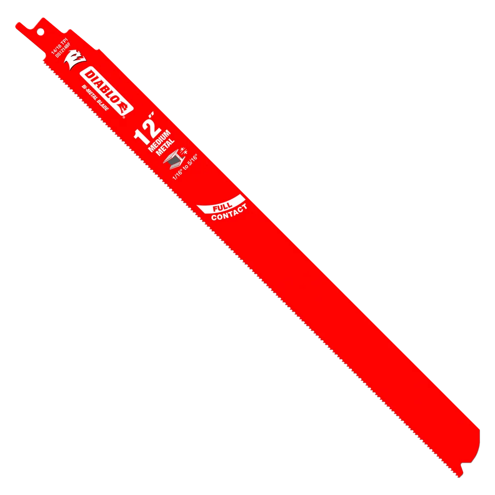 12" X 14/18TPI SAWZALL BLADE METAL - DIABLO