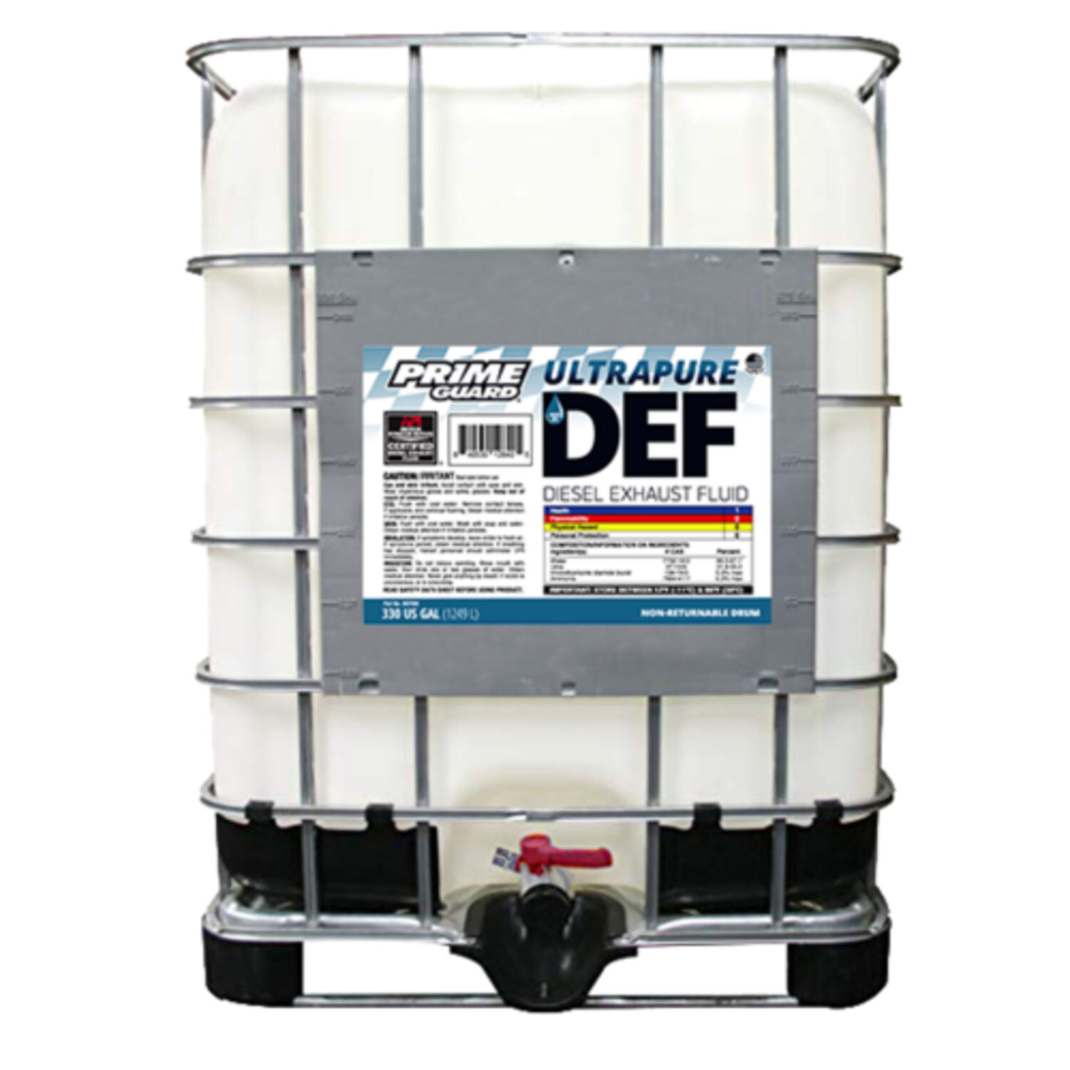 DEF DIESEL EXHAUST FLUID - 330 GALLON - PRIME GUARD