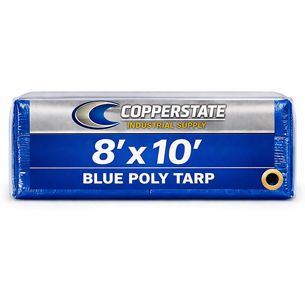 8' X 10' BLUE POLY TARP