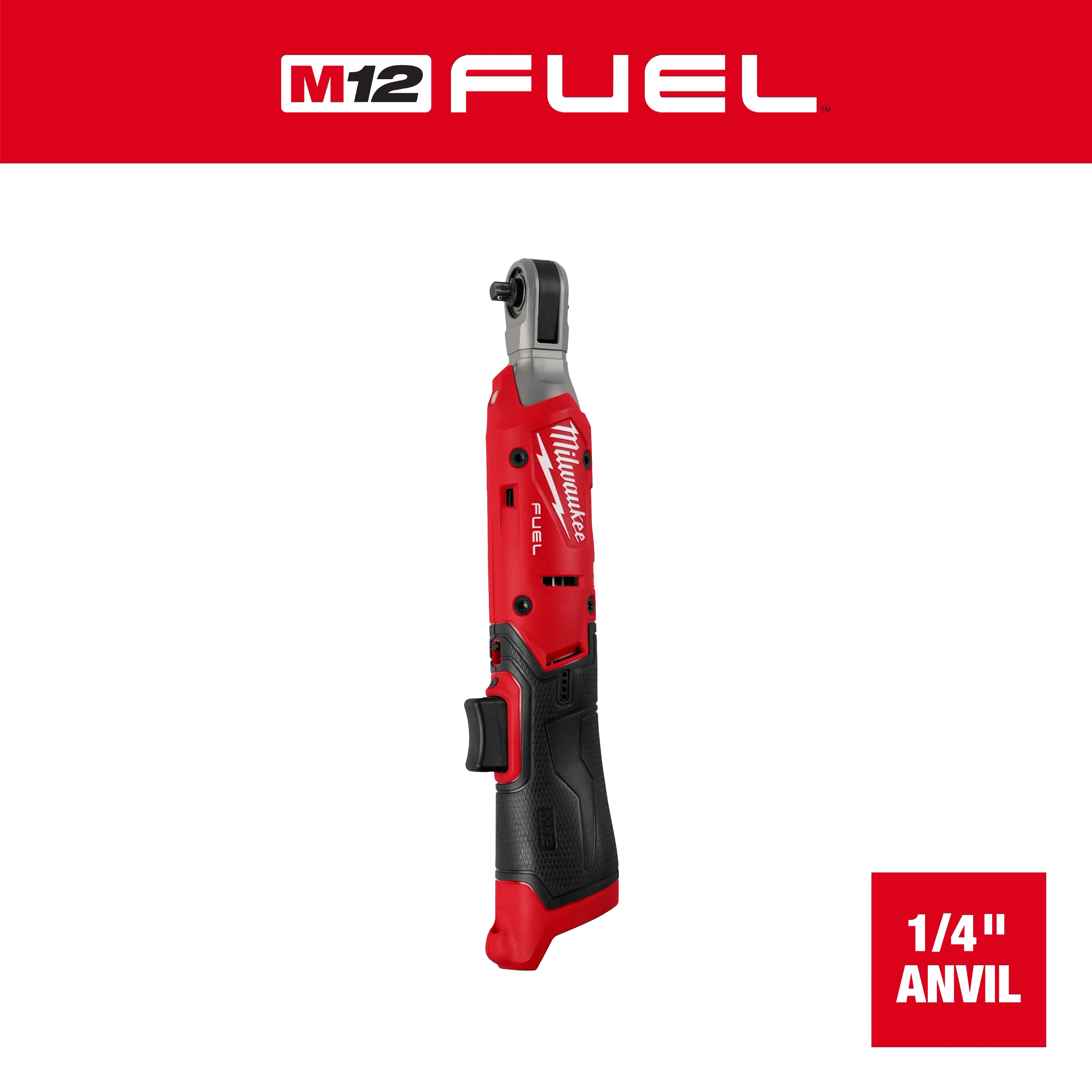 1/4” M12 FUEL RATCHET - MILWAUKEE