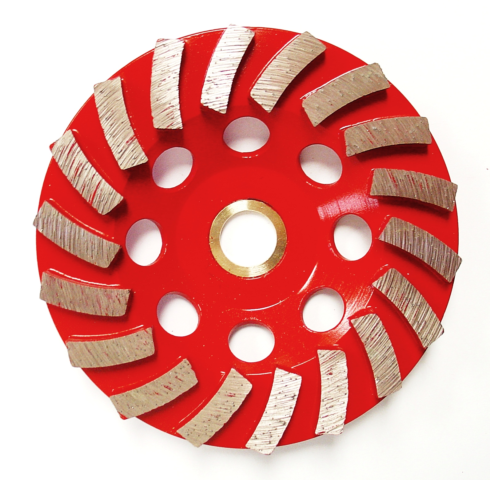 4-1/2" X 18 SEG CUP WHEEL  W/ 7/8" OR 5/8"-11 REMOVABEL ADAPTOR