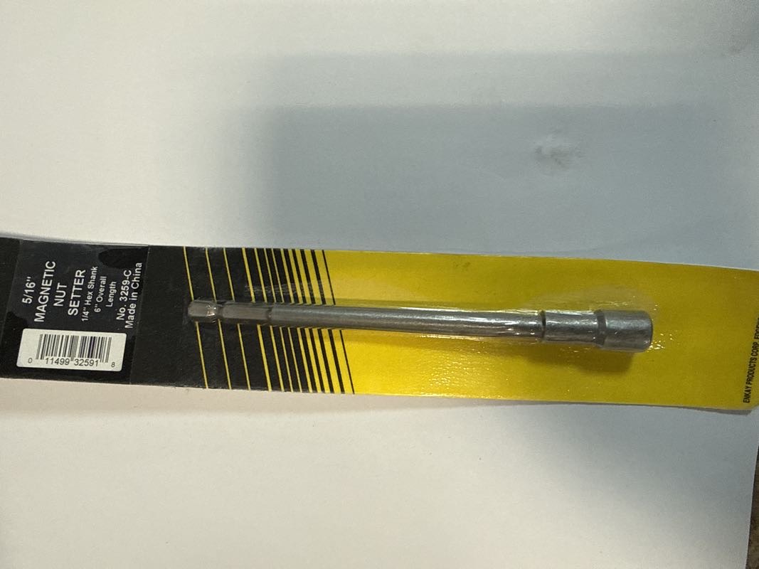5/16” X 6” MAGNETIC NUT SETTER