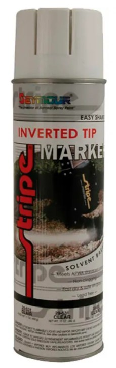 CLEAR UPSIDE-DOWN MARKING PAINT 20OZ