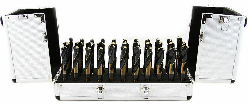 33PC MASTER BLACK & GOLD DRILL BIT INDEX
